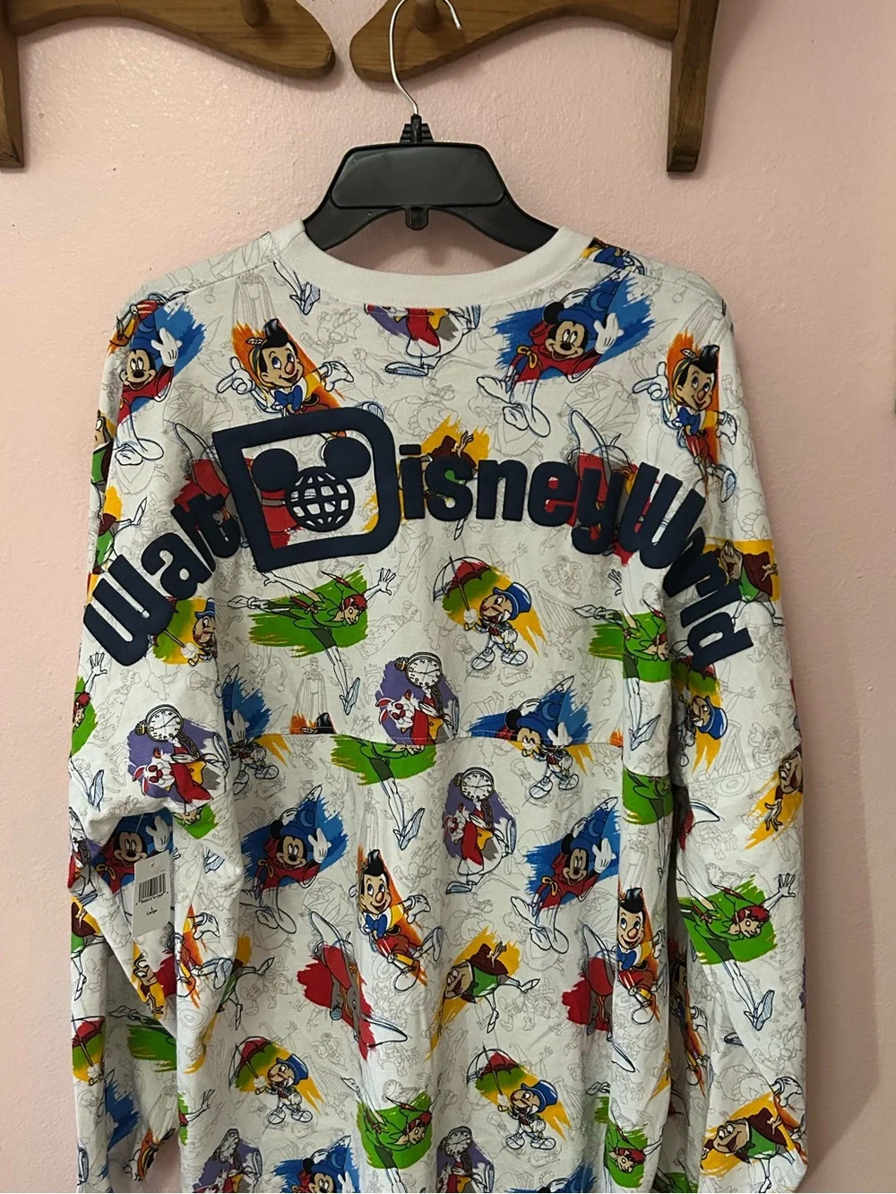 Authentic Disney Parks Spirit Jersey Ink and Paint Collection NWT Size L